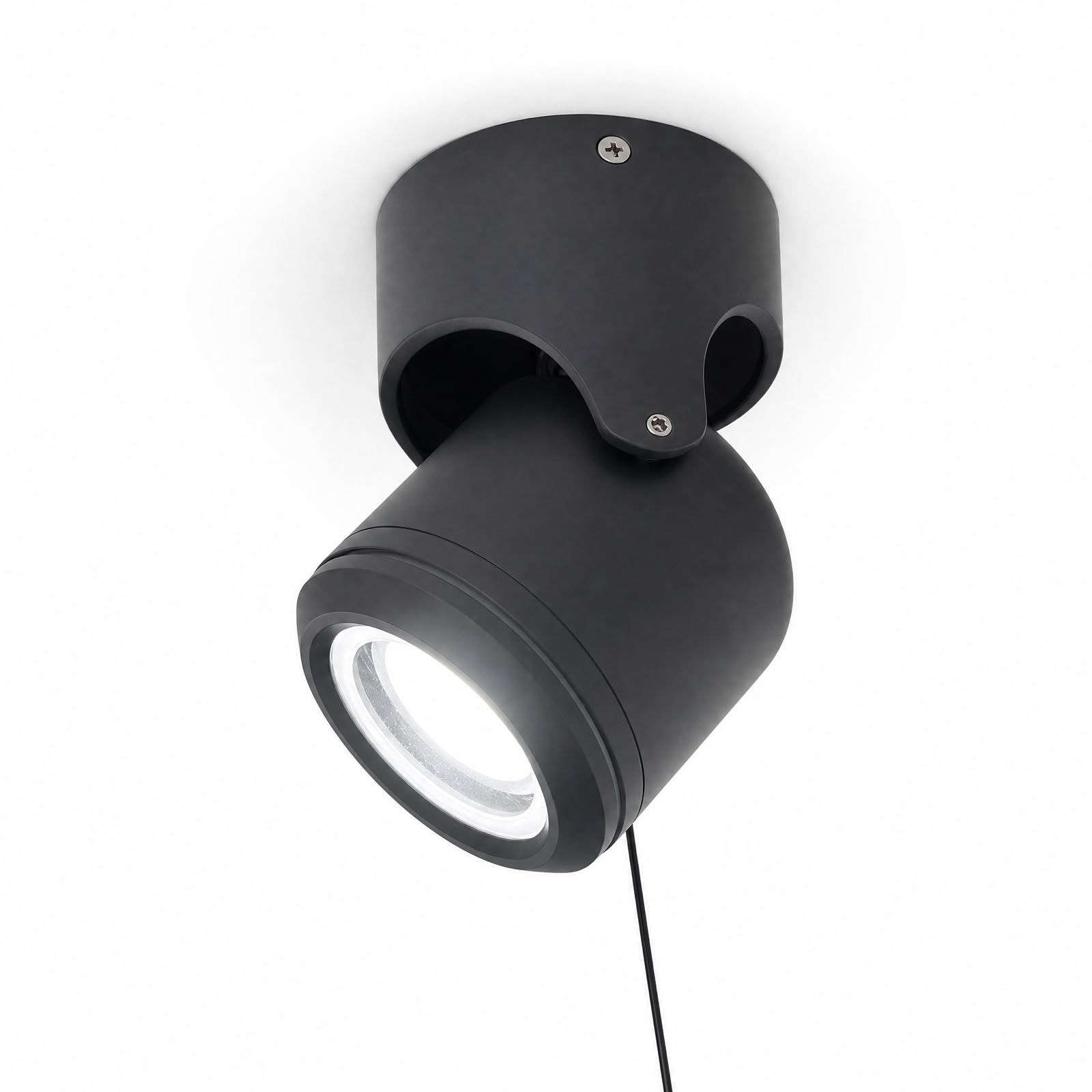 Aplique Exterior EGLO Móvil Negro IP54 034217