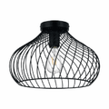 Lámpara de techo EGLO Staverton 32469 alambre negro