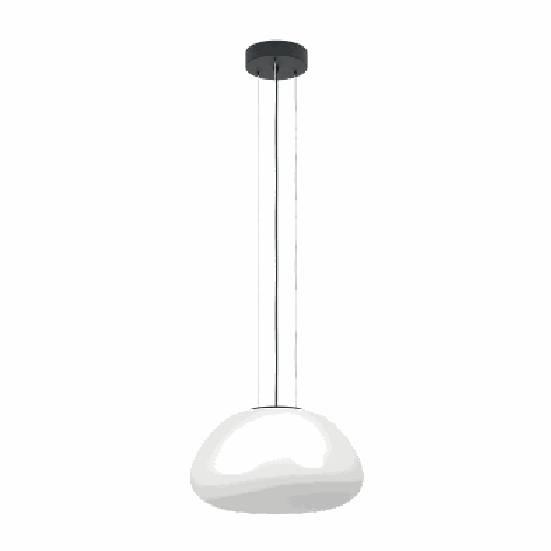 Lámpara colgante EGLO Balmes 390201 vidrio opalino