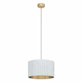 Lámpara colgante EGLO Tamaresco 39765 terciopelo blanco oro