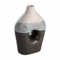 Jarrón EGLO Iwate 421516 beige y negro