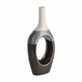 Jarrón EGLO Iwate 421517 beige negro botella