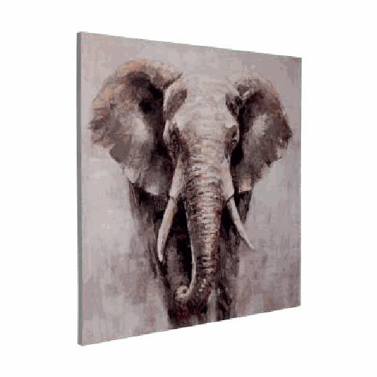 Cuadro EGLO Longoza 423189 elefante pintado a mano