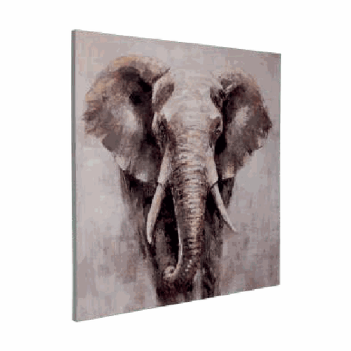Cuadro EGLO Longoza 423189 elefante pintado a mano