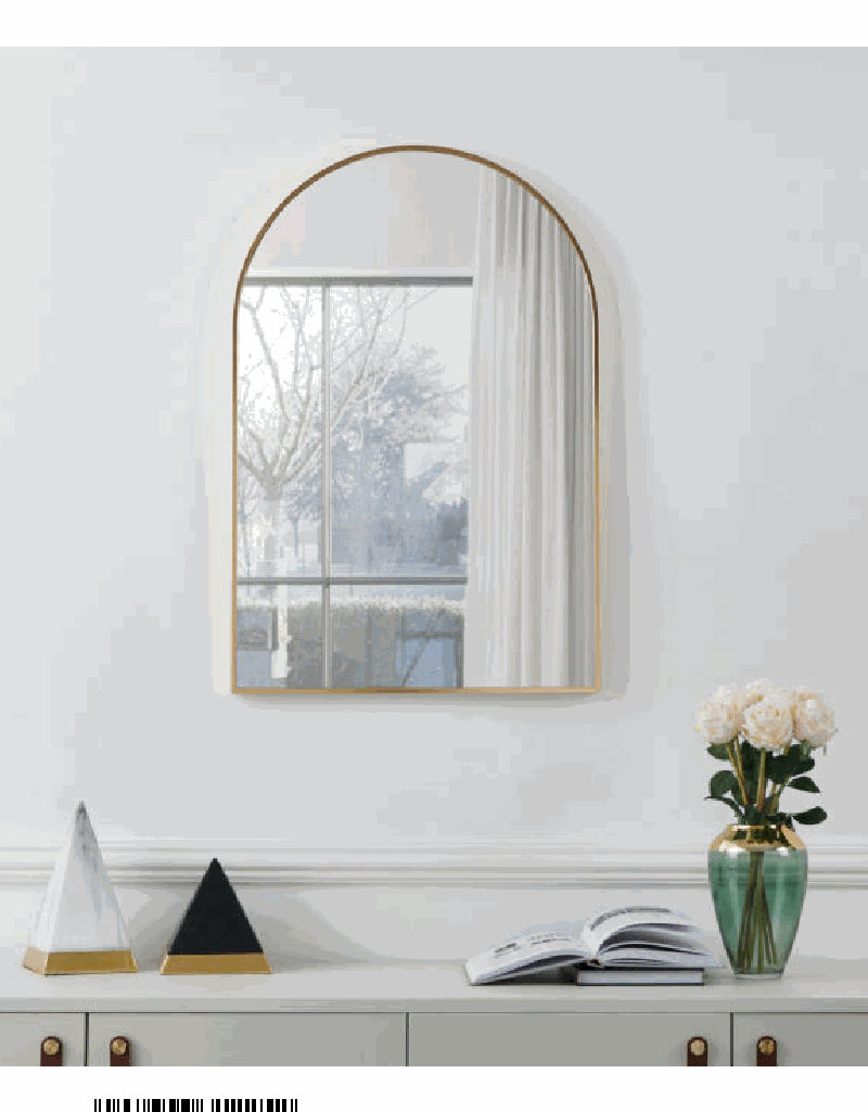 Espejo EGLO Ambery 425057 marco latón arco