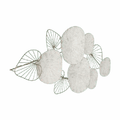 Decoración mural EGLO Cacia 426047 hojas horizontal