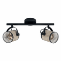 Spot EGLO Ruscomb 43494 2 luces ratán