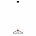 Lámpara colgante EGLO 54678 negro cobre