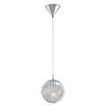 Lámpara colgante EGLO Luberio 93073 esfera cristal