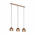 Lámpara colgante EGLO Rocamar 94591 cobre 3 luces
