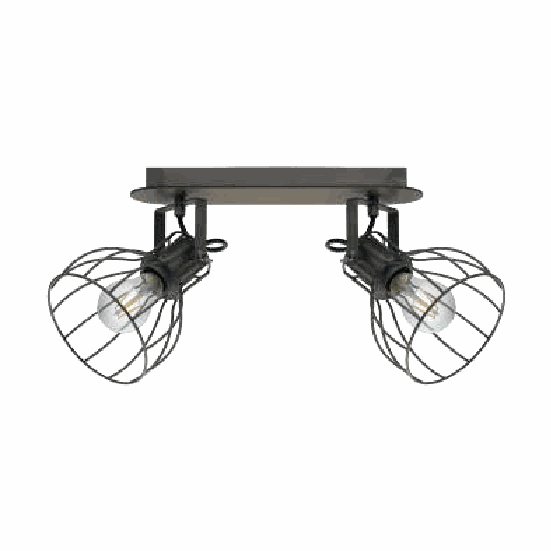 Spot EGLO Sambatello 98135 madera 2 luces