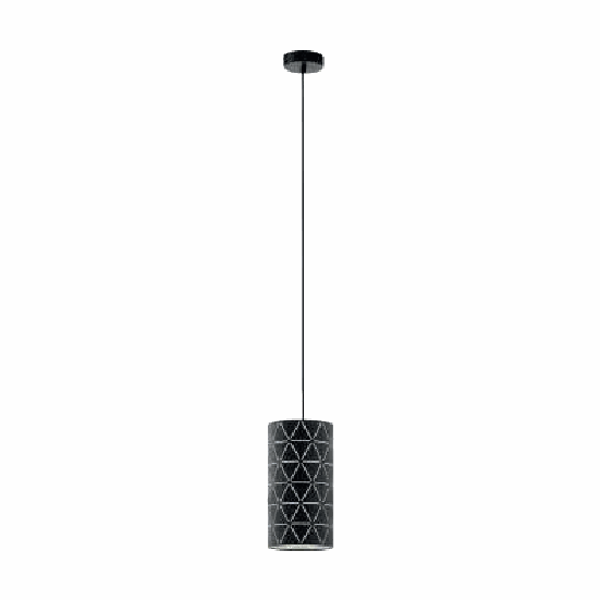 Lámpara colgante EGLO Ramon 98352 negro geométrico