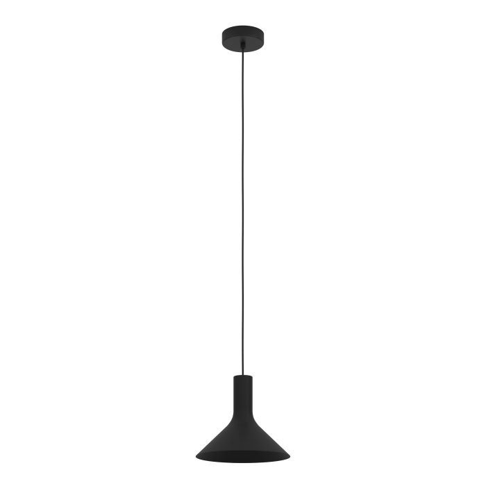 Lámpara Colgante EGLO Morescana Acero Negro 195025