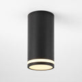 Ojo de Buey Sobrepuesto Redondo Aluminio Negro 010335