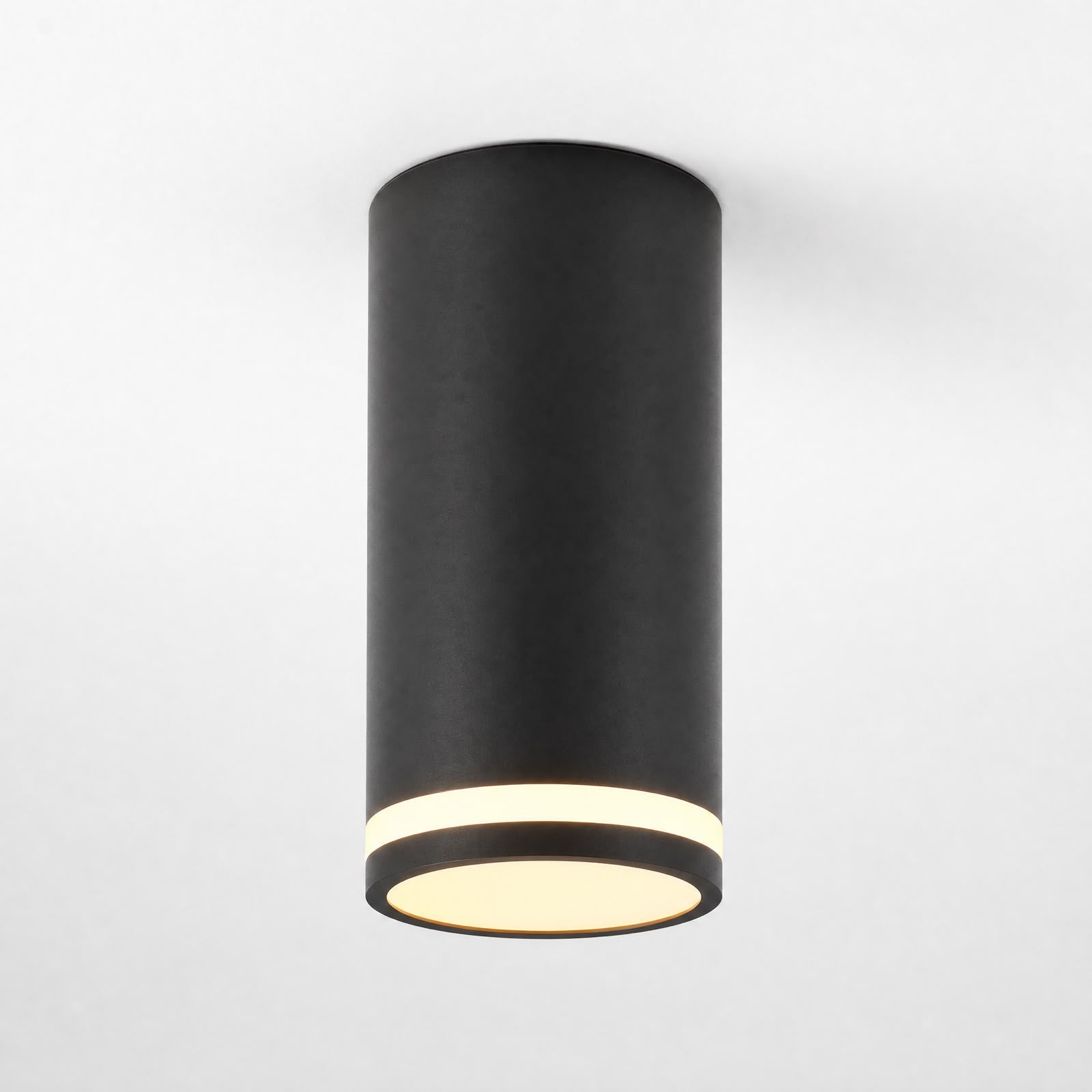 Ojo de Buey Sobrepuesto Redondo Aluminio Negro 010335